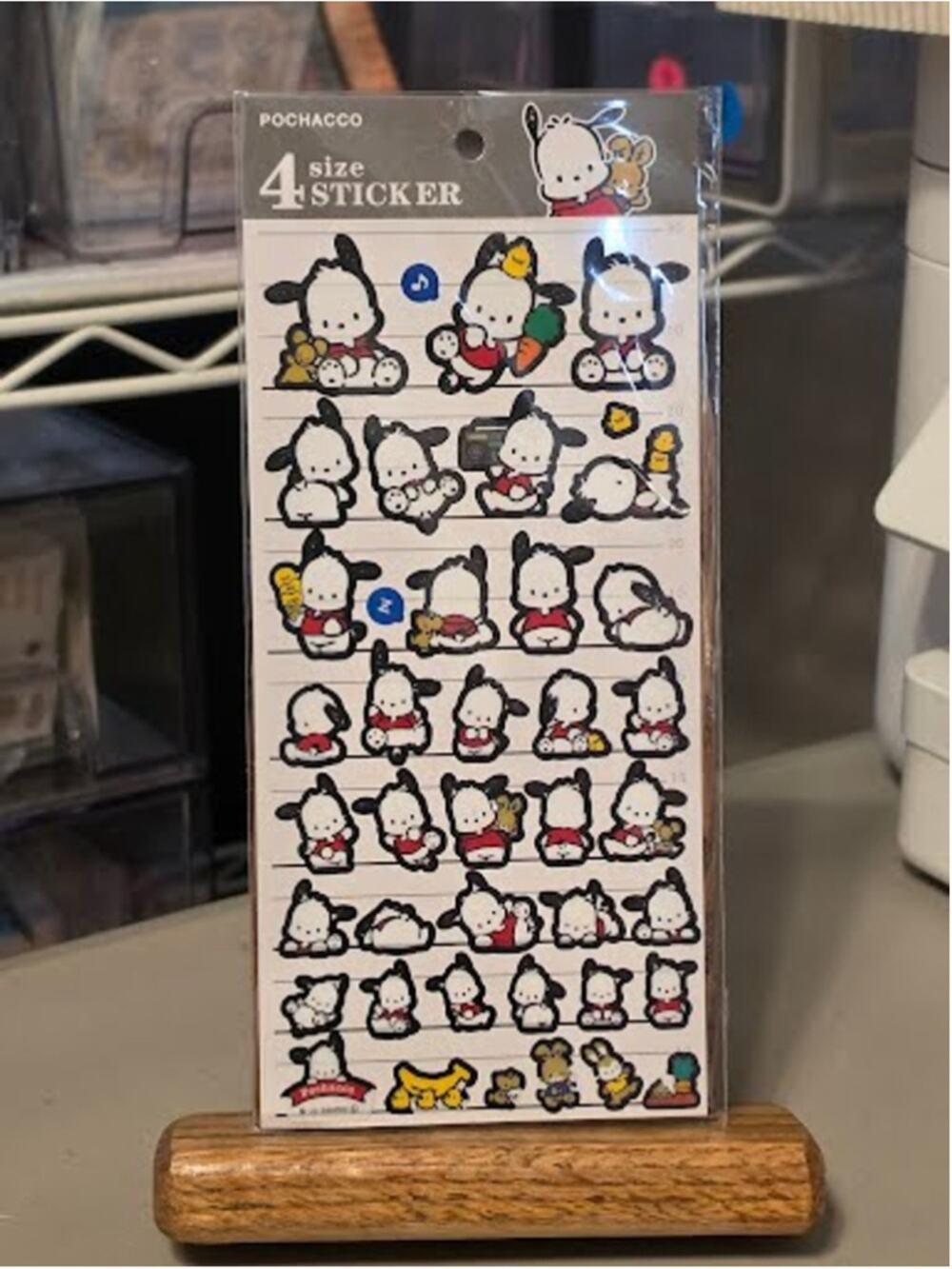 #PC-2437 Licensed Pochacco Sticker Sheet